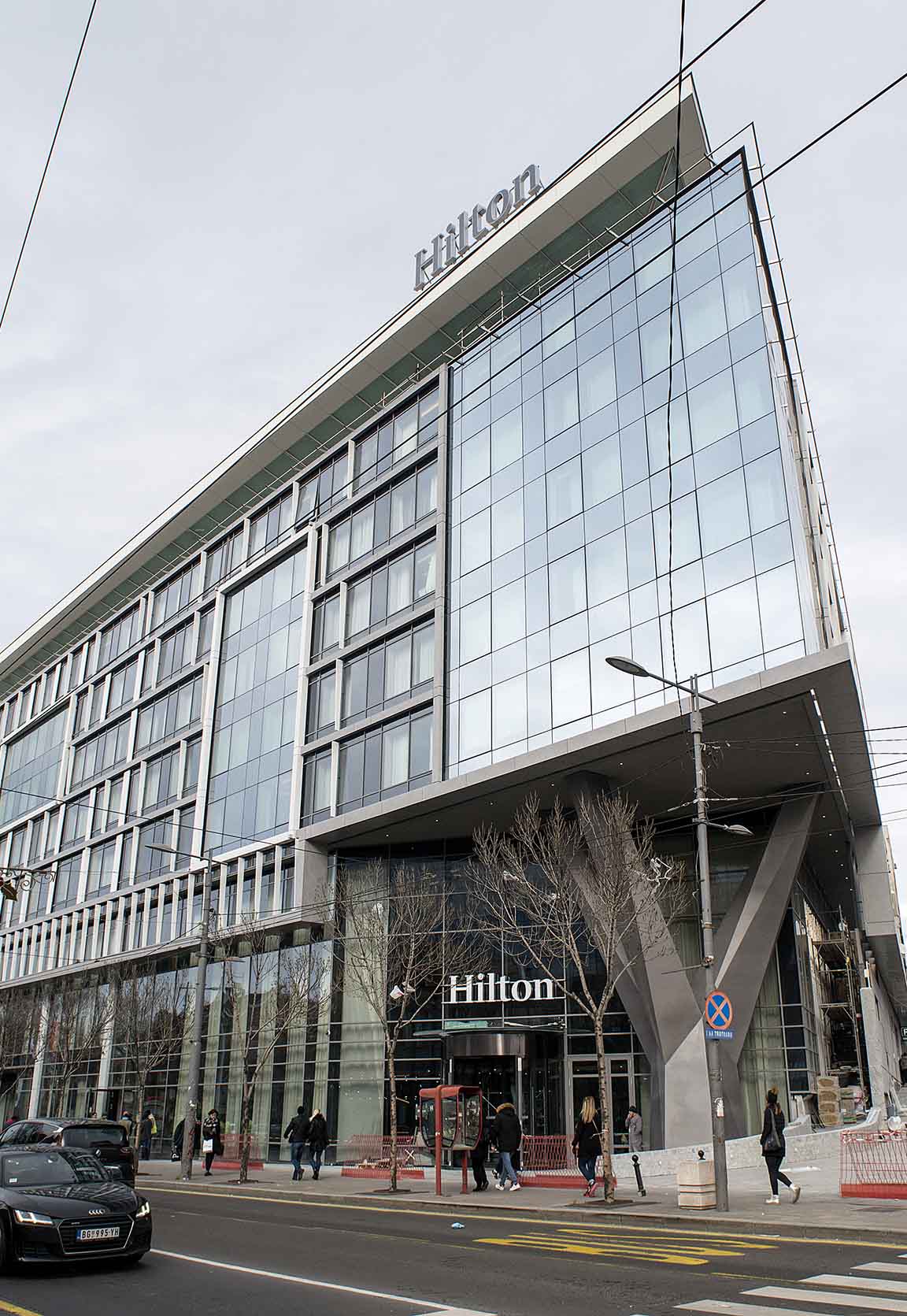 Hotel Hilton, project of Marera Constructions company